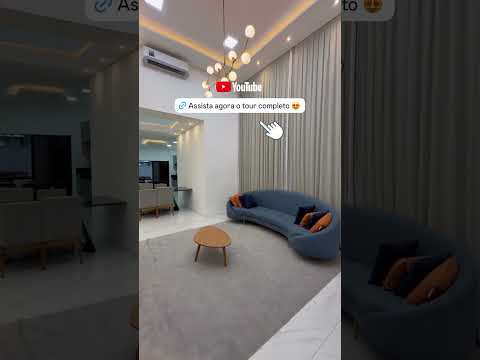 vídeo completo no canal 🤗 casa plana na cidade Alphaville Ceará, 3 suítes + escritório! mobiliada