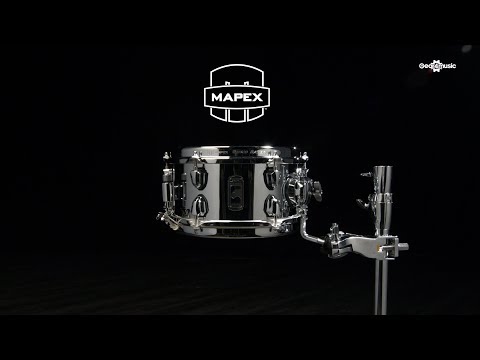 Mapex Black Panther The Stinger 10 x 5.5 Steel Snare Drum | Gear4music demo