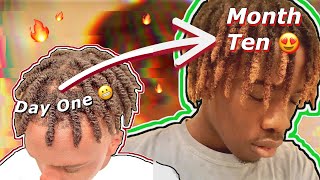 How i started my LOCS from TWO STRAND TWISTS?!? (2021)