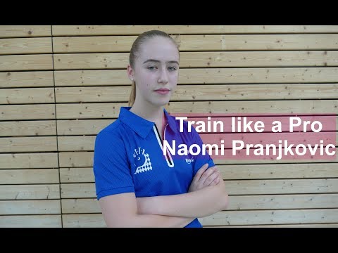 Train like a Pro: Naomi Pranjkovic 🏓💪