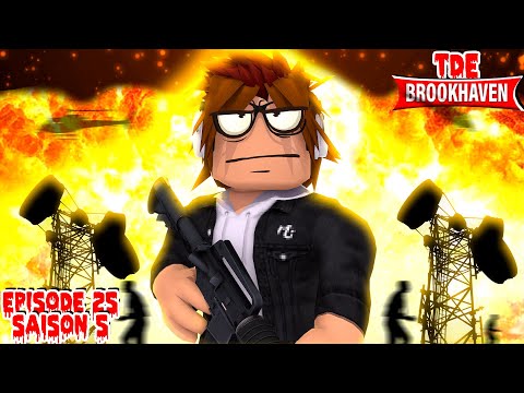 TDE SAISON 5 - THE GAME - LA CONTRE ATTAQUE FACE A HUGGY WUGGY - Roblox BROOKHAVEN RP ! - EPISODE 25
