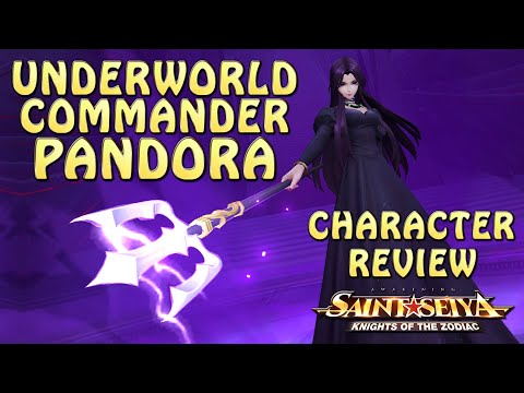 UNDERWORLD COMMANDER PANDORA! FULL CHARACTER REVIEW!! Saint Seiya Awakening