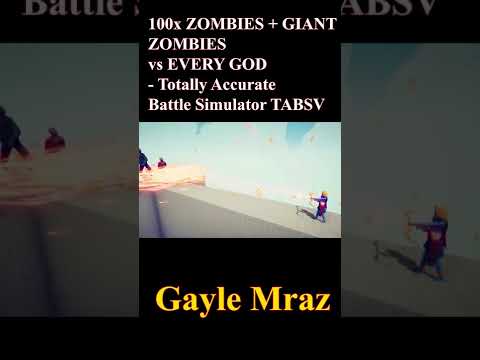 100x ROMAN TESTUDO vs 2x EVERY GOD   Totally Accurate Battle Simulator TABS#shorts 3