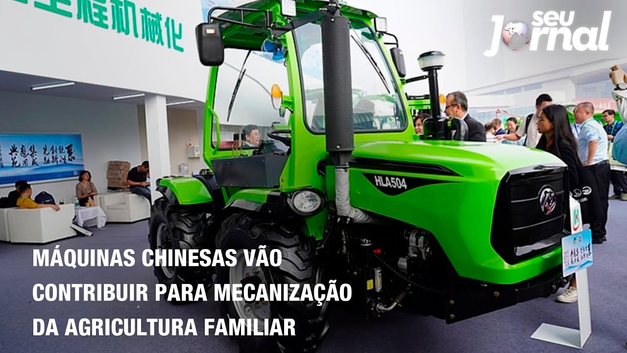 Máquinas chinesas vão contribuir para mecanização da agricultura familiar