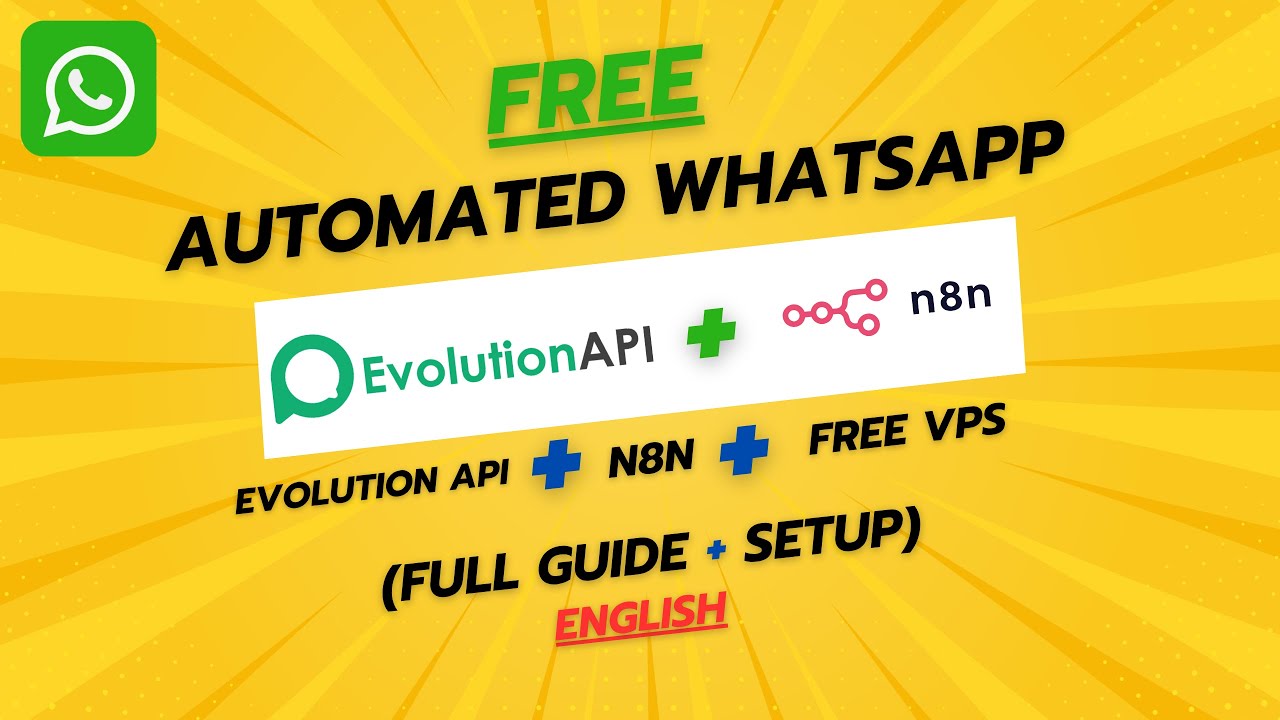 Evolution api + n8n setup in under 10 minutes [Free VPS] + English community node