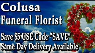 preview picture of video 'Colusa Funeral Flowers | Save $5 Use Code SAVE | Sympathy Flowers in Colusa, CA'
