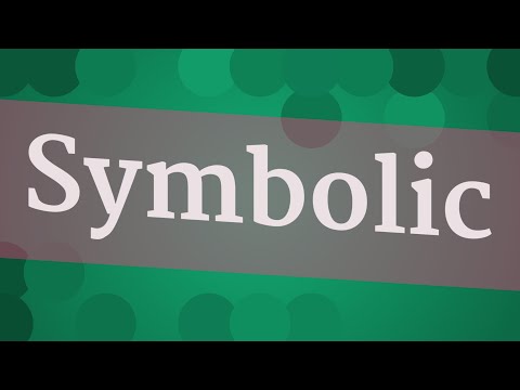 SYMBOLIC pronunciation • How to pronounce SYMBOLIC
