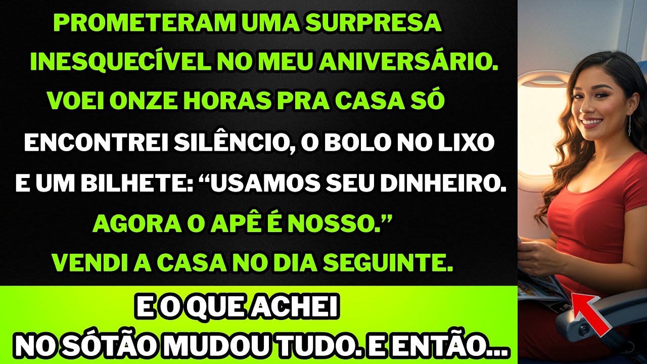 "They promised me a big surprise for my birthday. I flew home for eleven hours and found everythi...