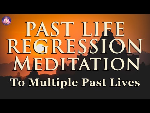 Past Life Regression Meditation To Your Multiple Lives That Are Related (432 Hz Binaural Beats)