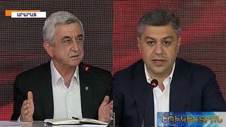 Փաշինյանի վարկանիշի մասին ի՞նչ գաղտնի զեկույցի է ծանոթացել Սերժ Սարգսյանը