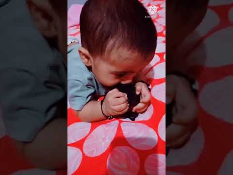 cute baby 🥰 Tanzil in full masti mood🥰