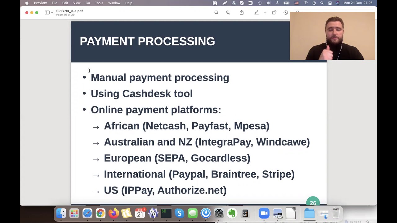 9. Payment processing in Splynx