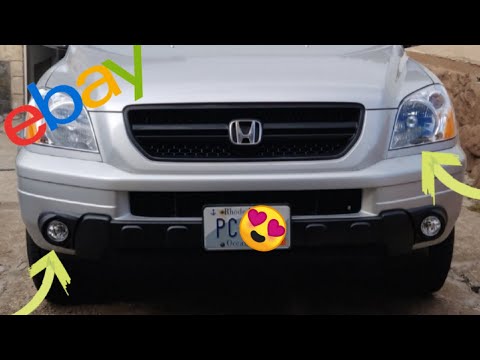 03-05 Honda Pilot Ebay Headlights + Fog Lights