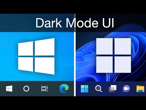 Windows 10 vs 11 22H2: Dark Mode UI!