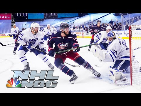 NHL Stanley Cup Qualifying Round: Leafs vs. Blue Jackets | Game 3 EXTENDED HIGHLIGHTS | NBC Sports