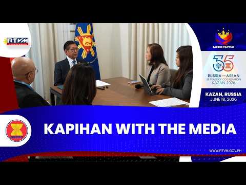 Kapihan with the Media in Kazan, Russian Federation