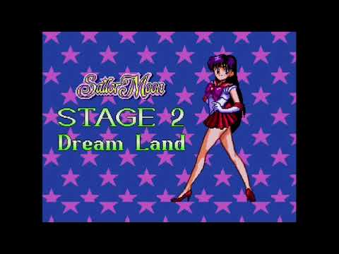 Pretty Soldier Sailor Moon (Sega Genesis / English) | Sailor Mars Playthrough (Full Gameplay)