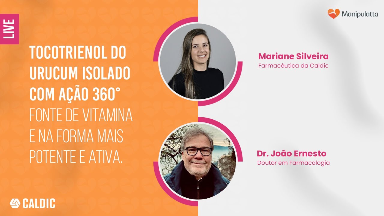 Live Tocotrienol do urucum isolado com ação 360