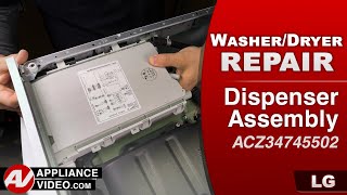 Diagnostic and Repair - Dispenser Assembly - LG Washer Dryer Combo Unit