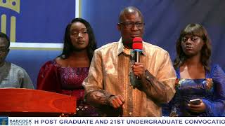 Babcock University 2023 Graduation Sabbath Evening. PST. OYINLOYE- speaker.