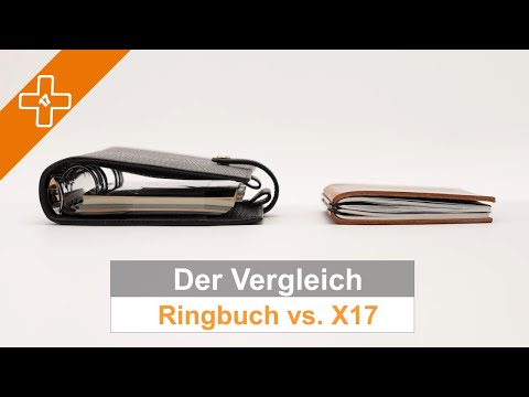 Der Vergleich: Ringbuch vs X17 (X17-069)