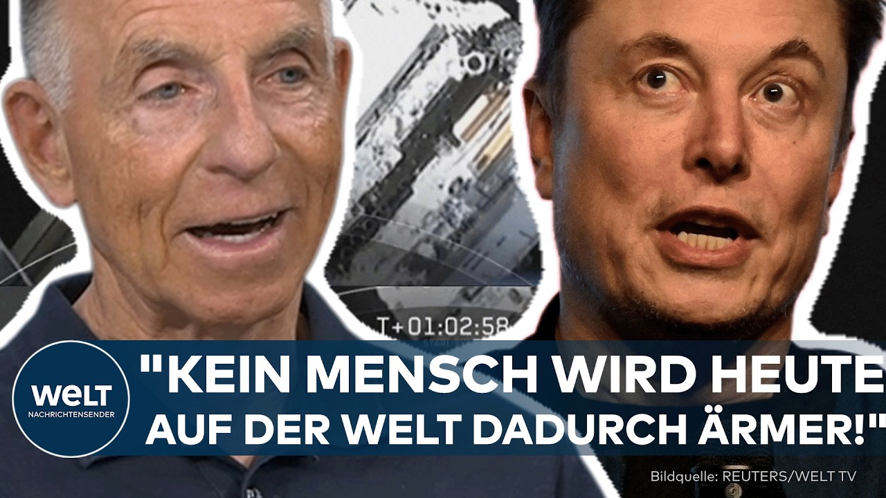 ELON MUSK: "Kein Mensch wird heute dadurch ärmer!" – Historiker widerspricht Kritik an Superreichen