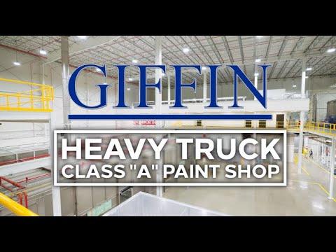 GIFFIN - New Heavy Truck Class "A" Paint Shop
