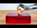 EXPERIMENT Glowing 1000 Degree METAL BALL Vs JELLY Trending Now The Viral Hub