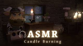 ASMR | Sleep-Aid🌙 Candles burning for a good night's sleep🕯️Medieval Inn
