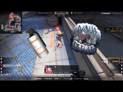 Oskar insane 1vs4 NINJA DEFUSE vs G2 !ChrisJ destroy with his clutches-StarSeries&Twitch Clips