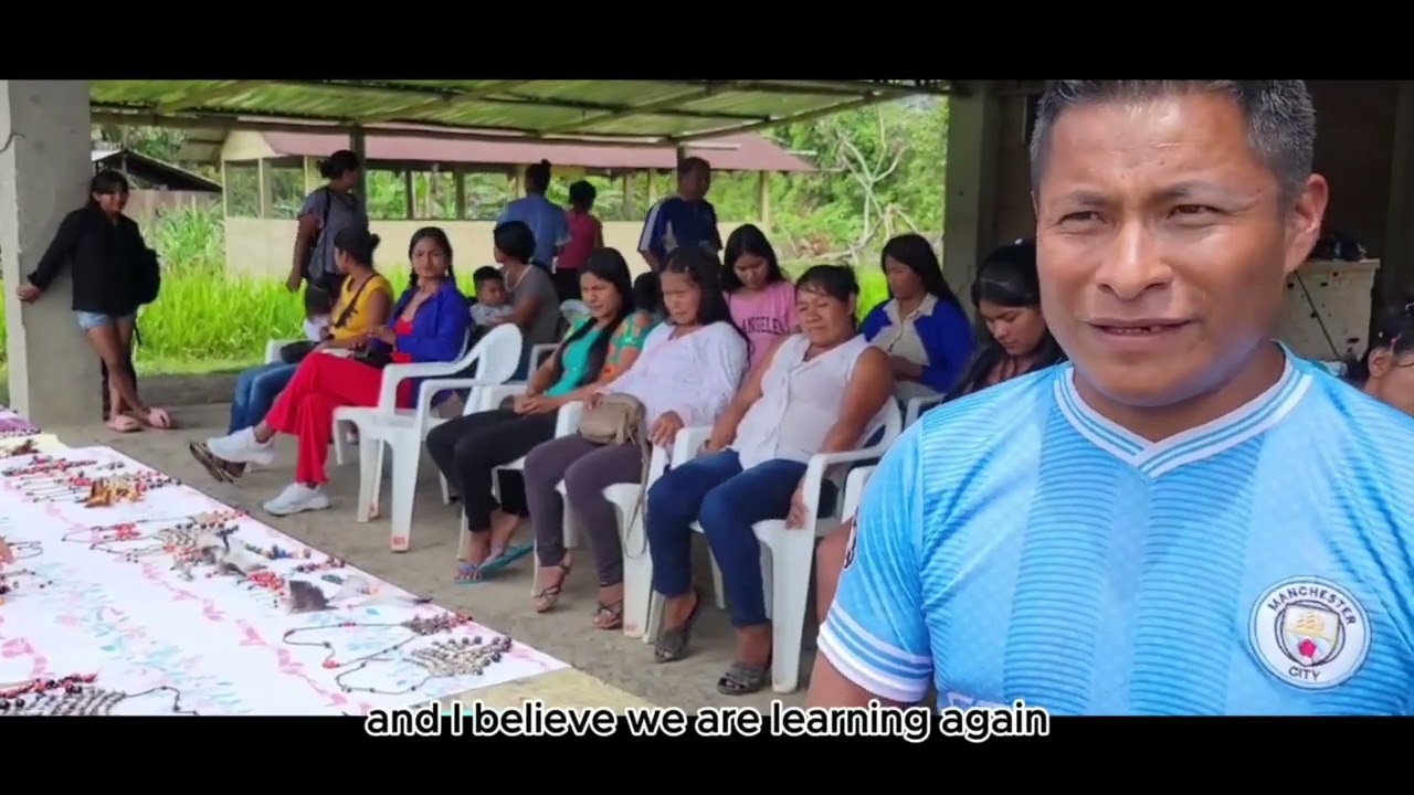 Microbusiness for artisan crafts in Chikichikentsa, Ecuador