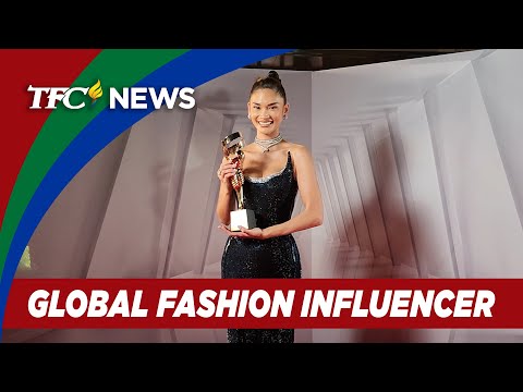 2015 Miss Universe Pia Wurtzbach kinilala bilang 'Global Fashion Influencer of the Year' sa Dubai