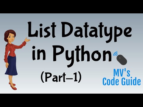 18. List Datatype - Part1