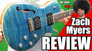 Video thumbnail for It Comes With A FREE AFRO! | 2021 PRS SE Zach Myers Signature Electric Guitar Blue History + Review by The Trogly's Guitar Show