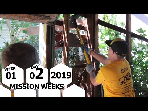 Destroying a Building with Hammers | CE Mission Weeks 2019