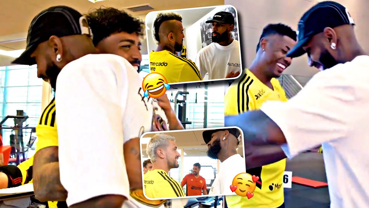GERSON MATANDO A SAUDADE DOS JOGADORES DO FLAMENGO! MUITA RESENHA