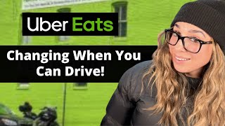 NEW: Uber Eats Drivers Scheduling is Coming!