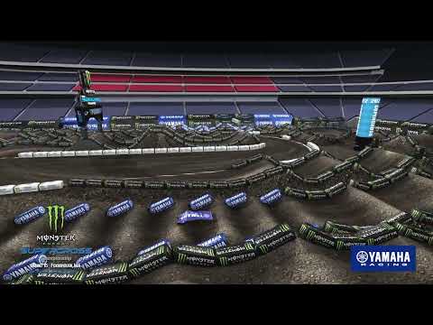 AMAスーパークロスRd15 フォックスボーロー（ジレットスタジアム）Eest コース紹介動画