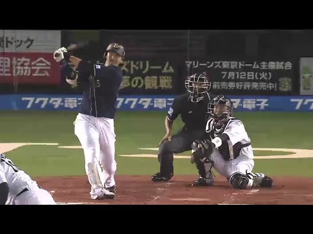 【2回表】ドでかい一発!! バファローズ・T-岡田 ライトへ特大先制ソロ!! 2016/5/6 M-Bs