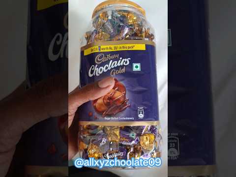 Cadbury eclairs gold chocolate box unboxing #shorts #unboxing #youtubeshorts #shortsfeed