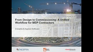 Webinar: A Unified Workflow for MEP Contractors