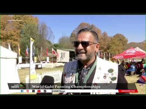 World Gold Panning Championships held in Pilgrim's Rest
