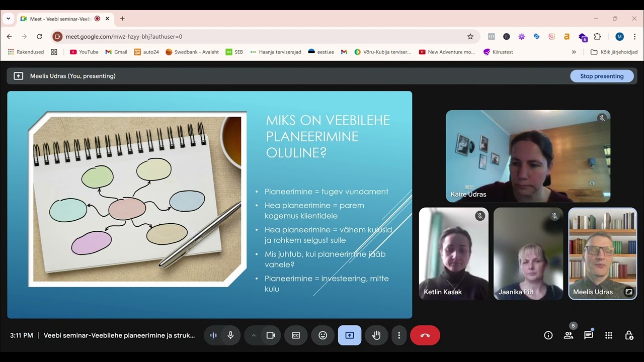 Kuidas planeerida ja struktureerida