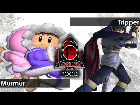 Melee: Murmur (Ice Climbers) V G5 | Tripper (Marth) - Obelisk  Tournament SSBM