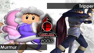 Melee: Murmur (Ice Climbers) V G5 | Tripper (Marth) - Obelisk  Tournament SSBM