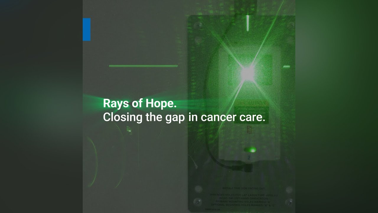 Rays of Hope. Closing the gap in cancer care. #WorldCancerDay