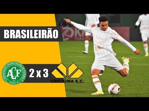 CHAPECOENSE 2 X 3 CRICIÚMA | BRASILEIRÃO SÉRIE B 2022 | GOLS