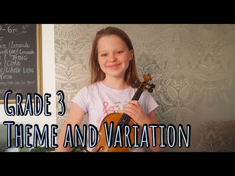 ABRSM Grade 3 Theme and Variation (2020-2023)