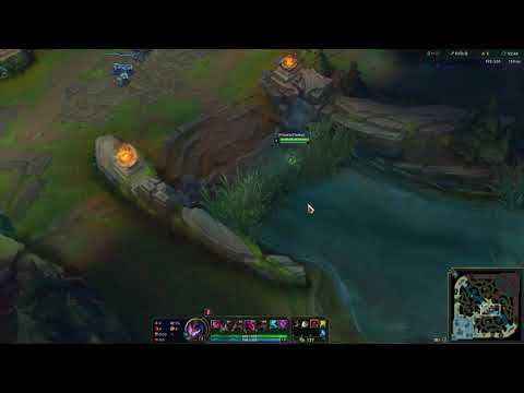League of Legends - Dark Star Shaco Q Smoke (PBE) (Enemy perspective)