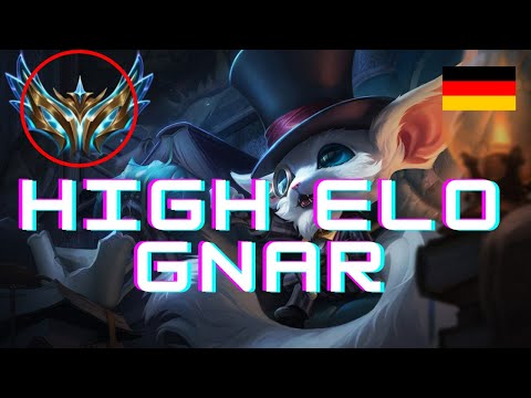 Gnar Guide german Challenger 🥇 Toplane High Elo Gameplay Analyse Tipps Runen 2022 Ranked S12